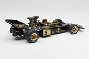Lotus 72D #5 E. Fittipaldi John Player Special GP Spain 1972 MCG 1:18 MCG18610F Metal — billede 3 af 6
