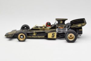 Lotus 72D #5 E. Fittipaldi John Player Special GP Spain 1972 MCG 1:18 MCG18610F Metal — billede 5 af 6