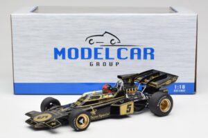 Lotus 72D #5 E. Fittipaldi John Player Special GP Spain 1972 MCG 1:18 MCG18610F Metal — billede 6 af 6