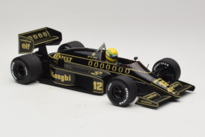 Lotus 98T Renault #12 A. Senna Team Lotus 1986 Minichamps 1:18 540861812 Metal — billede 4 af 7