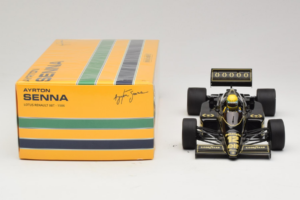 Lotus 98T Renault #12 A. Senna Team Lotus 1986 Minichamps 1:18 540861812 Metal — billede 6 af 7
