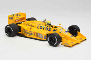Lotus 99T Honda #12 A. Senna Team Lotus 1987 Minichamps 1:18 540871812 Metal — billede 4 af 7