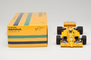Lotus 99T Honda #12 A. Senna Team Lotus 1987 Minichamps 1:18 540871812 Metal — billede 6 af 7