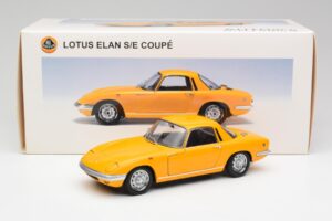 Lotus Elan S/E Racing Gul AUTOart 1:18 75352 Metal — billede 8 af 8