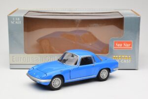 Lotus Elan S3 Blå Sun Star 1:18 4072 Metal — billede 8 af 8