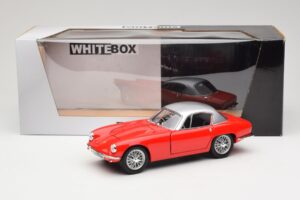 Lotus Elise S1 Rød & Sølv Whitebox 1:18 WB18003 Metal — billede 8 af 8