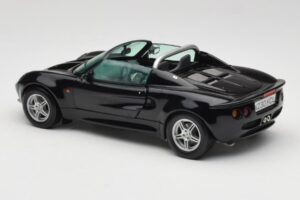 Lotus Elise S1 Roadster Sort Chrono 1:18 CH001 Metal — billede 7 af 8