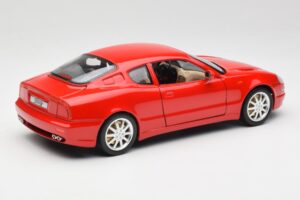 Maserati 3200 GT Rosso Mondiale Bburago 1:18 3341-M1 Metal — billede 3 af 8