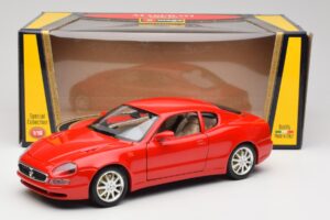 Maserati 3200 GT Rød Specialkollektion Bburago 1:18 30071 Metal — billede 8 af 8