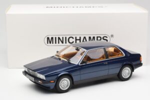 Maserati Biturbo Coupe Mørkeblå Metallic Minichamps 1:18 107123500 Metal — billede 6 af 6