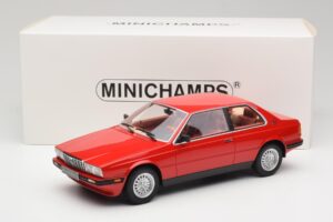 Maserati BiTurbo Coupe Rosso Corsa Minichamps 1:18 107123501 Resin — billede 6 af 6