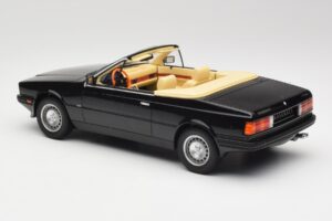 Maserati BiTurbo Spyder Sort Minichamps 1:18 107123531 Resin — billede 5 af 6