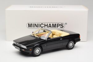 Maserati BiTurbo Spyder Sort Minichamps 1:18 107123531 Resin — billede 6 af 6
