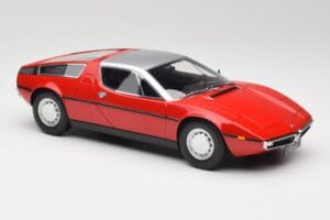 Maserati Bora Rød & Sølv Minichamps 1:18 107123721 Resin — billede 4 af 6