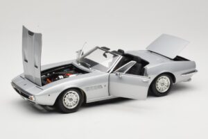 Maserati Ghibli Spyder Sølv Minichamps 1:18 100122330 Metal — billede 2 af 7