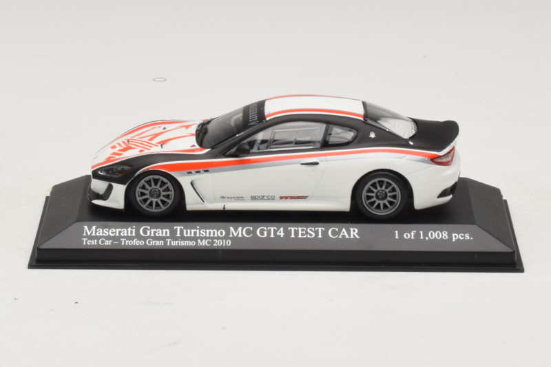 Maserati GranTurismo MC GT4 Trofeo GranTurismo MC Test Car 2010 Minichamps 1:43 400101201 Metal