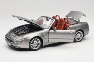 Maserati 4200 GT Spyder Grå Bburago 1:18 18-12019 Metal — billede 2 af 8