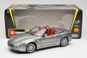 Maserati 4200 GT Spyder Grå Bburago 1:18 18-12019 Metal — billede 8 af 8