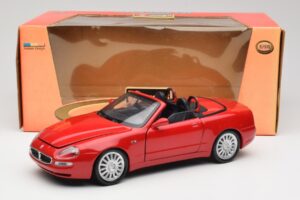 Maserati GT Spyder Rød Bburago 1:18 34097 Metal — billede 8 af 8