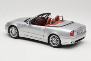 Maserati Spyder Sølv Maisto 1:18 31667 Metal — billede 7 af 8