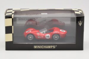 Maserati Tipo 61 #98 C. Shelby Times Mirror Grand Prix Riverside 1960 Minichamps 1:43 400601298 Metal — billede 4 af 4