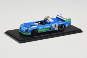 Matra MS670C #7 H. Pescarolo / G. Larrousse Matra-Simca 24 Hours of Le Mans Winner 1974 Spark 1:43 43LM74 Resin — billede 2 af 4