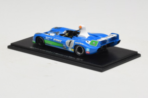 Matra MS670C #7 H. Pescarolo / G. Larrousse Matra-Simca 24 Hours of Le Mans Winner 1974 Spark 1:43 43LM74 Resin — billede 3 af 4