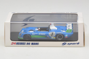Matra MS670C #7 H. Pescarolo / G. Larrousse Matra-Simca 24 Hours of Le Mans Winner 1974 Spark 1:43 43LM74 Resin — billede 4 af 4