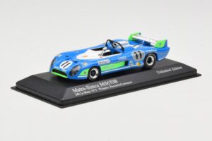 Matra Simca MS670B #7 H. Pescarolo / G. Larrousse 24 Hours of Le Mans Winner 1973 Minichamps 1:43 430731111 Metal — billede 2 af 4