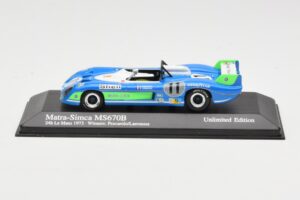 Matra Simca MS670B #7 H. Pescarolo / G. Larrousse 24 Hours of Le Mans Winner 1973 Minichamps 1:43 430731111 Metal