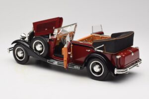 Maybach DS8 Zeppelin Rød Anson 1:18 30413 Metal — billede 5 af 8