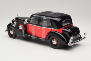 Maybach SW35 Hardtop Sort Rød Premier Miniature 1:18 PM-38208 Metal — billede 5 af 6