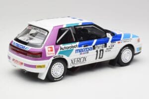 Mazda 323 GTX #10 T. Makinen / S. Harjanne 1000 Lakes Rally 1991 Otto 1:18 OT1099 Resin — billede 2 af 6
