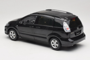 Mazda 5 Sort Paudi 1:18 2169BK Metal — billede 7 af 8