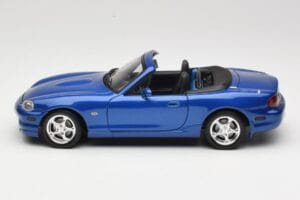 Mazda MX-5 NA 10th Anniversary Blue Metallic Gate 1:18 01071 Metal — billede 4 af 8