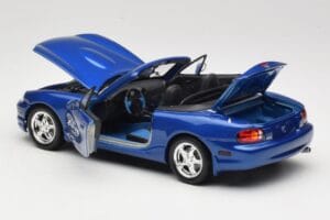 Mazda MX-5 NA 10th Anniversary Blue Metallic Gate 1:18 01071 Metal — billede 5 af 8