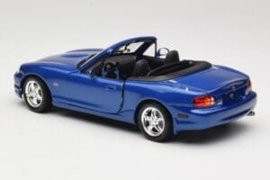 Mazda MX-5 NA 10th Anniversary Blue Metallic Gate 1:18 01071 Metal — billede 7 af 8