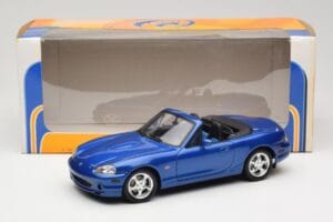 Mazda MX-5 NA 10th Anniversary Blue Metallic Gate 1:18 01071 Metal — billede 8 af 8