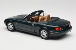 Mazda MX-5 NA Emerald Green Gate 1:18 01017 Metal — billede 7 af 8