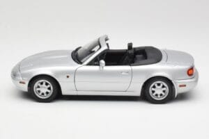 Mazda MX-5 Miata NA Highlight Sølv Gate 1:18 1015 Metal — billede 4 af 8