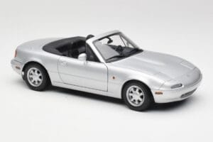 Mazda MX-5 Miata NA Highlight Sølv Gate 1:18 1015 Metal — billede 6 af 8