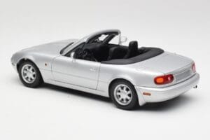 Mazda MX-5 Miata NA Highlight Sølv Gate 1:18 1015 Metal — billede 7 af 8