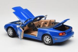 Mazda MX-5 NA Twilight Blå Mica Gate 1:18 1013 Metal — billede 5 af 8