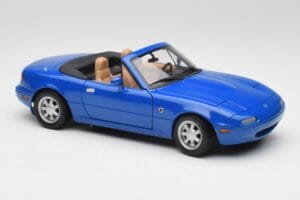 Mazda MX-5 NA Twilight Blå Mica Gate 1:18 1013 Metal — billede 6 af 8