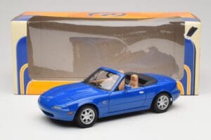 Mazda MX-5 NA Twilight Blå Mica Gate 1:18 1013 Metal — billede 8 af 8