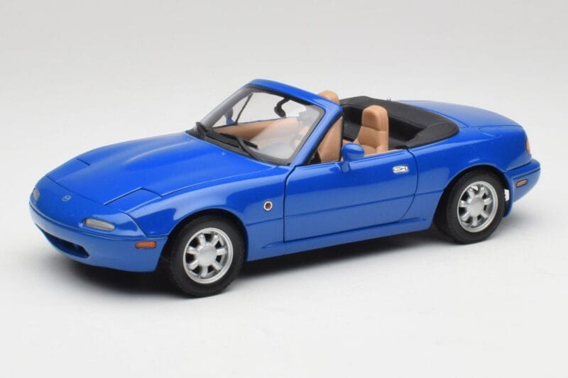 Mazda MX-5 NA Twilight Blå Mica Gate 1:18 1013 Metal