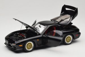 Mazda RX-7 FD Tuned Version Brilliant Black AUTOart 1:18 75968 Metal — billede 2 af 8