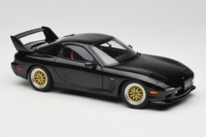 Mazda RX-7 FD Tuned Version Brilliant Black AUTOart 1:18 75968 Metal — billede 6 af 8