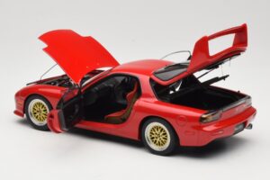 Mazda RX-7 FD Tuned Version Vintage Red AUTOart 1:18 75969 Metal — billede 5 af 8