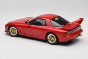 Mazda RX-7 FD Tuned Version Vintage Red AUTOart 1:18 75969 Metal — billede 7 af 8
